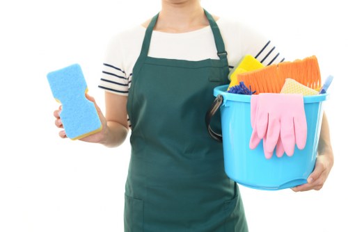 Local Airbnb cleaner working in a Harrow rental property near transport links