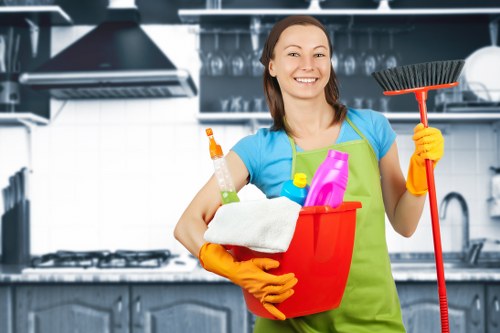 Deep cleaning a living room sofa in a Harrow home
