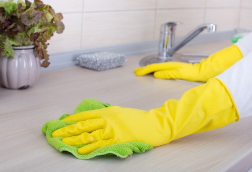 Illustration of inclusive online access for Cleaners Harrow