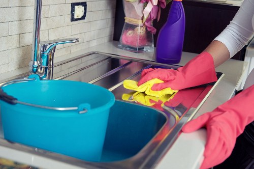 Detailed cleaning of oven interior and trays for Harrow customers