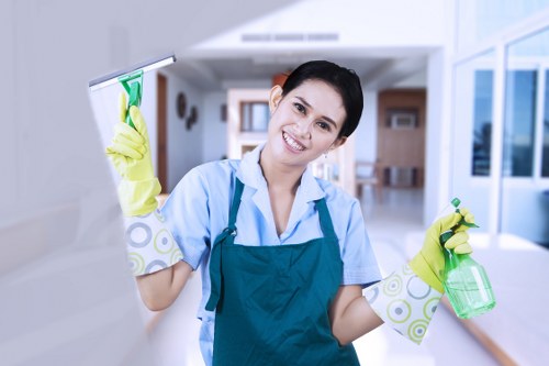 Deep kitchen and bathroom cleaning during a move-out clean in Harrow